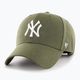 47 Brand MLB New York Yankees MVP SNAPBACK Sandelholz Baseballkappe 5