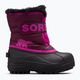 Sorel Snow Commander Kinder-Trekking-Stiefel lila dahlia/groovy pink 7