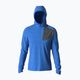 Herren Fleece-Sweatshirt Salomon Outline FZ Hoodie blau LC17879 2