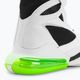 Damen Nike Air Max Box Schuhe weiß/schwarz/elektrisch grün 9