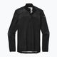 Herren Smartwool Intraknit Merino 200 1/4 Zip Thermo-T-Shirt schwarz 16260 4