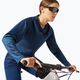 Oakley Factory Pilot Frauen Radfahren Trikot marineblau FOA500224 3