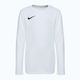 Nike Dri-Fit Park VII Kinder Fußball-Langarmshirt weiß/schwarz