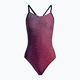 Einteiliger Badeanzug Damen TYR Flux Cutoutfit rosa CFLX_67_28