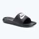 Nike Victori One Slide schwarz/schwarz/violett Damen Flip-Flops