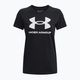 Under Armour Rival Logo Damen-T-Shirt schwarz/weiß 8