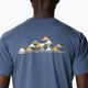 Herren Columbia Tech Trail Graphic Tee blau 1930802 Trekkinghemd 3