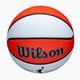 Wilson WNBA Authentic Series Outdoor orange/weiß Kinder Basketball Größe 5 4