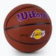 Wilson NBA Team Alliance Los Angeles Lakers Basketball braun WTB3100XBLAL 2