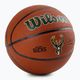 Wilson NBA Team Alliance Milwaukee Bucks Basketball braun WTB3100XBMIL 2
