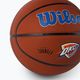 Wilson NBA Team Alliance Oklahoma City Thunder braun Basketball WTB3100XBOKC 3