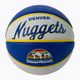 Wilson NBA Team Retro Mini Denver Nuggets Basketball blau WTB3200XBDEN