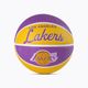 Wilson NBA Team Retro Mini Los Angeles Lakers Basketball lila WTB3200XBLAL