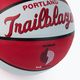 Wilson NBA Team Retro Mini Portland Trail Blazers Basketball rot WTB3200XBPOR 3