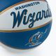 Wilson NBA Team Retro Mini Washington Wizards Basketball blau WTB3200XBWAS 3