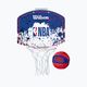 Wilson NBA RWB Mini Hoop Basketball-Backboard blau WTBA1302NBARD 4