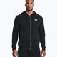 Unter Armour Essential Fleece Full Zip Hood Herren Training Sweatshirt schwarz 1373881