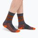 Icebreaker Hike+ Light Crew Natural Summit Herren-Trekkingsocken graphit/blaze/schwarz 3