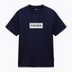 Herren Napapijri S-Box Logo T-shirt blu marine