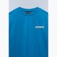 Herren Napapijri S-Linth blau saphir t-shirt 7