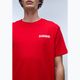 Herren Napapijri S-Linth rot goji t-shirt 3