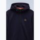 Herren Napapijri B-Badge Half Zip Sweatshirt mit Kapuze blu marine 8