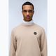 Herren Napapijri B-Badge C beige rockiges Sweatshirt 5