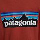 Damen-Trekking-T-Shirt Patagonia P-6 Logo Responsibili-Tee LS Wurzelholz rot 4