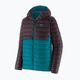 Herren Patagonia Down Sweater Hoody Jacke belay blau 7