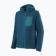 Herren Patagonia R1 Air Full-Zip Fleece-Sweatshirt lagom blau 12