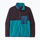 Herren Patagonia Microdini 1/2 Zip P/O Fleece-Sweatshirt belay blau 4