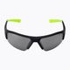 Nike Skylon Ace 22 schwarz/weiss/grau mit silbernen Flash-Gläsern Sonnenbrille 3