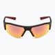 Nike Skylon Ace 22 mattschwarz/grau mit rotem Spiegel Sonnenbrille 3
