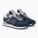 New Balance Damen Schuhe WL574 navy 4