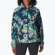 Columbia Damen Benton Springs gedruckt Fleece-Sweatshirt navy blau 2021771