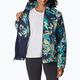 Columbia Damen Benton Springs gedruckt Fleece-Sweatshirt navy blau 2021771 4