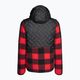 Damen Columbia Sweet View Fleece Kapuzen-Trekking-Sweatshirt schwarz/rot Lilien-Karo-Druck 8