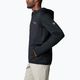 Herren Columbia Triple Canyon Grid Fleece-Sweatshirt schwarz/schwarz 4
