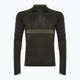 Herren Smartwool Intraknit Merino Tech 1/4 Zip thermische Sweatshirt grau 16670