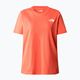 Damen-Trekking-T-Shirt The North Face Foundation Grafik orange NF0A55B2LV31 5