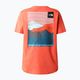 Damen-Trekking-T-Shirt The North Face Foundation Grafik orange NF0A55B2LV31 6
