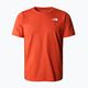 Herren-Trekking-T-Shirt The North Face Foundation Grafik orange NF0A55EFLV41