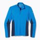 Herren Smartwool Merino Sport LS 1/4 Zip Thermo-T-Shirt blau 11538 4