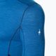 Herren Smartwool Merino Sport LS 1/4 Zip Thermo-T-Shirt blau 11538 3
