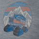Herren Smartwool Snowcat Trek Grafik Tee hellgrau 16683 trekking t-shirt 5