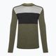 Herren Smartwool Classic Thermal Merino Base Layer Colorblock Crew Boxed Grünes T-Shirt 16354