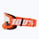 Herren-Radsportbrille 100% Strata 2 orange/klar 50027-00005 4