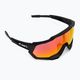 Radsportbrille 100% Speedtrap soft tact schwarz/rot Multilayer Spiegel 60012-00004 2