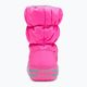 Crocs Winter Puff Kids Schneestiefel electric pink/hellgrau 10