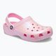 Crocs Classic Glitter Clog flamingo Kinder-Flip-Flops 9